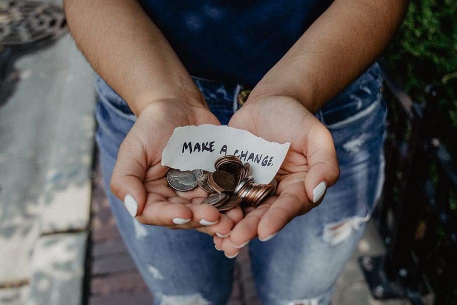 Non-Profit-Hands-Make a change